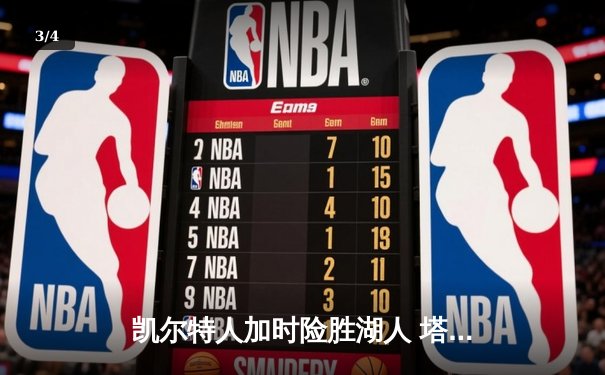 凯尔特人加时险胜湖人 塔图姆44分创赛季新高 - 3